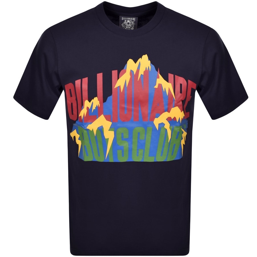 Alternative Image for ProductBillionaire Boys Club Mountain Logo T Shirt Navy1